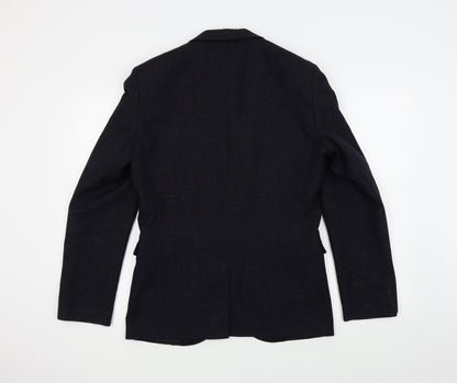 Back view of Next men’s blue jacket suit jacket, size 38