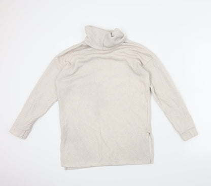 Back view of New Look women’s beige jumper, size S