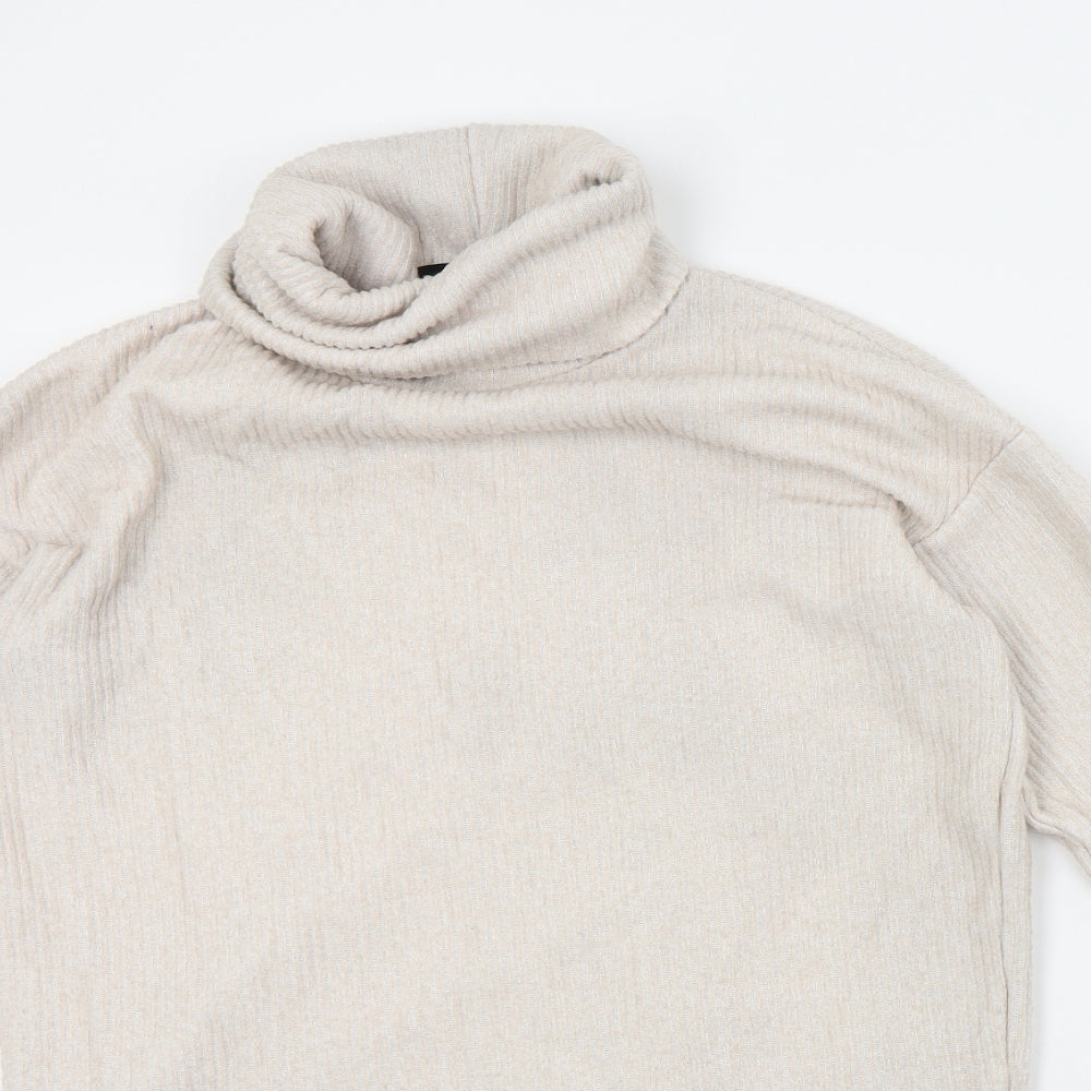 New Look Womens Beige   Pullover Jumper Size S