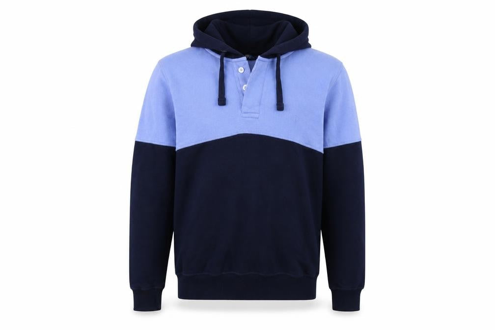 Cotton Traders Mens Blue   Pullover Hoodie Size S