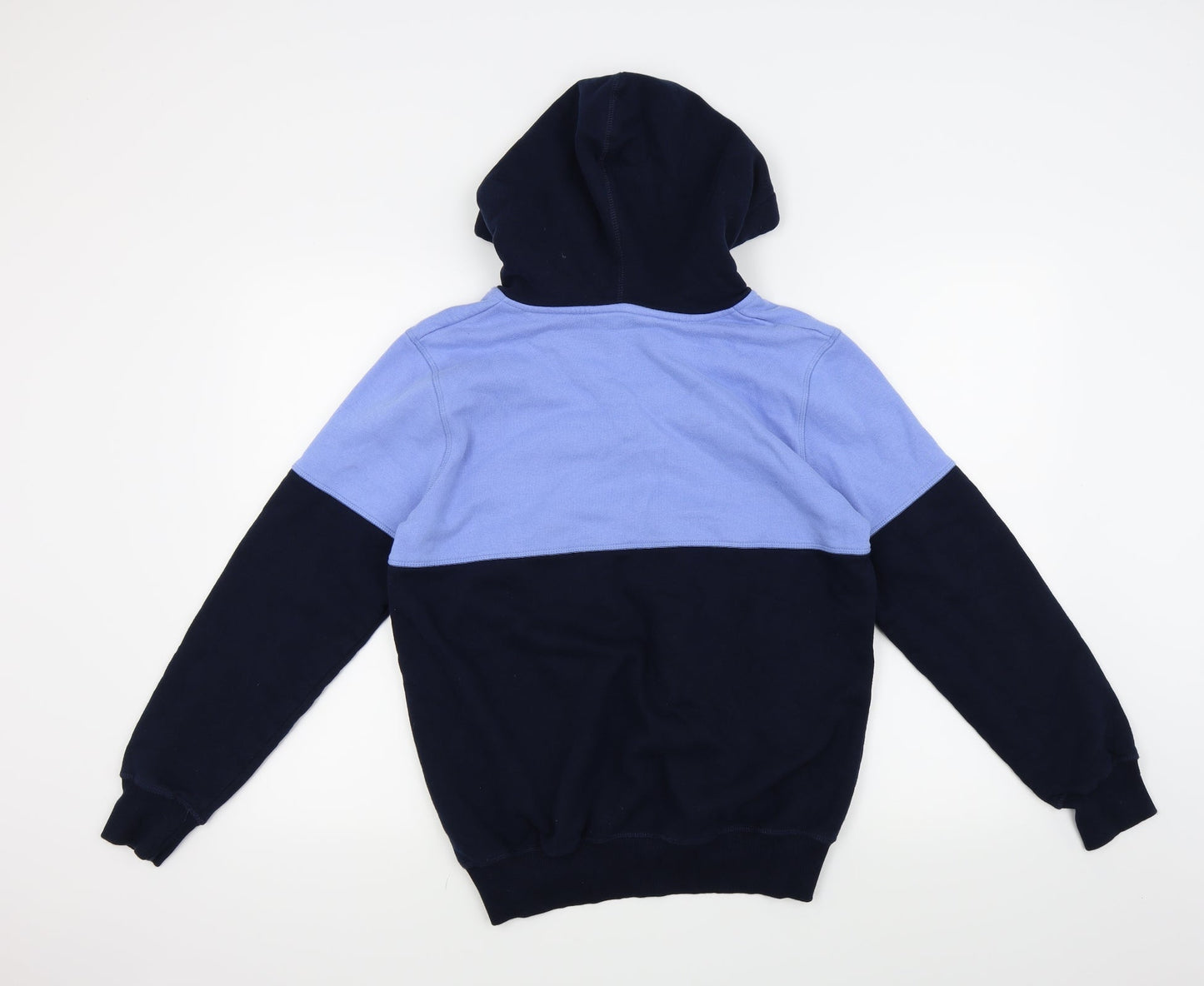 Cotton Traders Mens Blue   Pullover Hoodie Size S