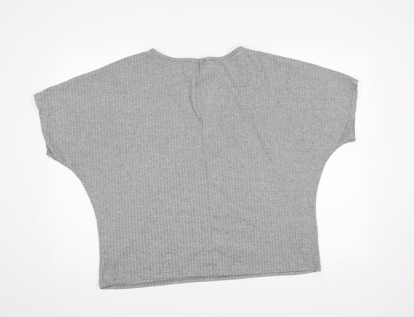 Missguided Womens Grey   Basic T-Shirt Size 12
