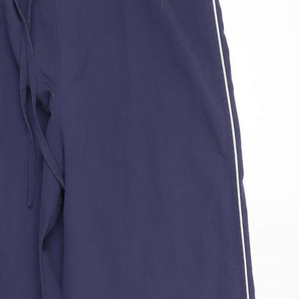 Look Womens Blue   Sweatpants Trousers Size 12 L31 in