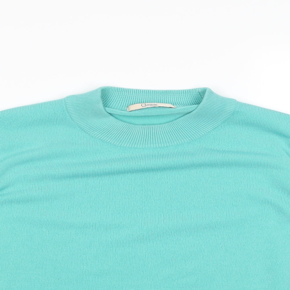 M&S Womens Green   Pullover Jumper Size 12