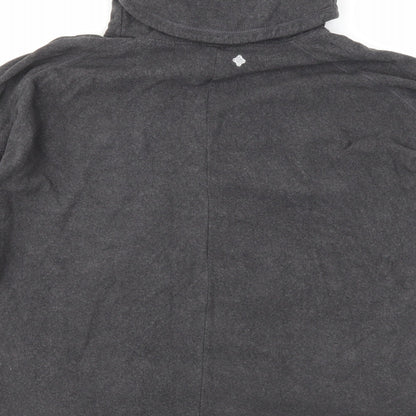 Brand and care label for declathon women’s grey henley jumper, size 2XL