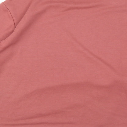 Brand and care label for Capsule women’s red jumper, size UK 20