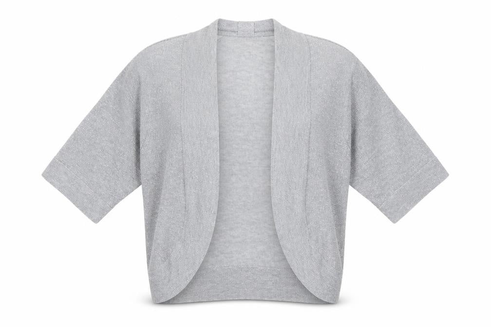 BHS Womens Silver   Cardigan Jumper Size 12