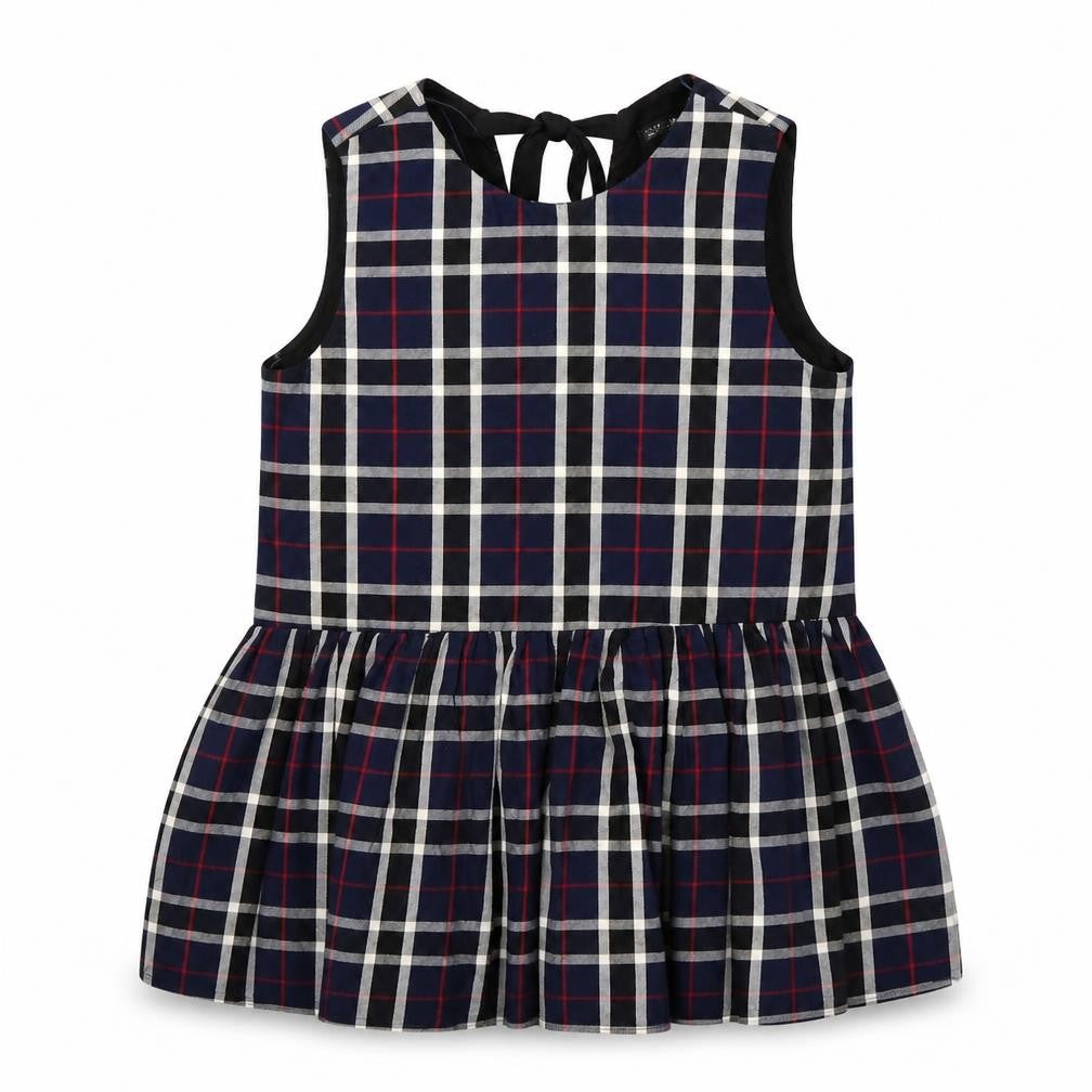 Zara Womens Blue Check  Basic Blouse Size XS