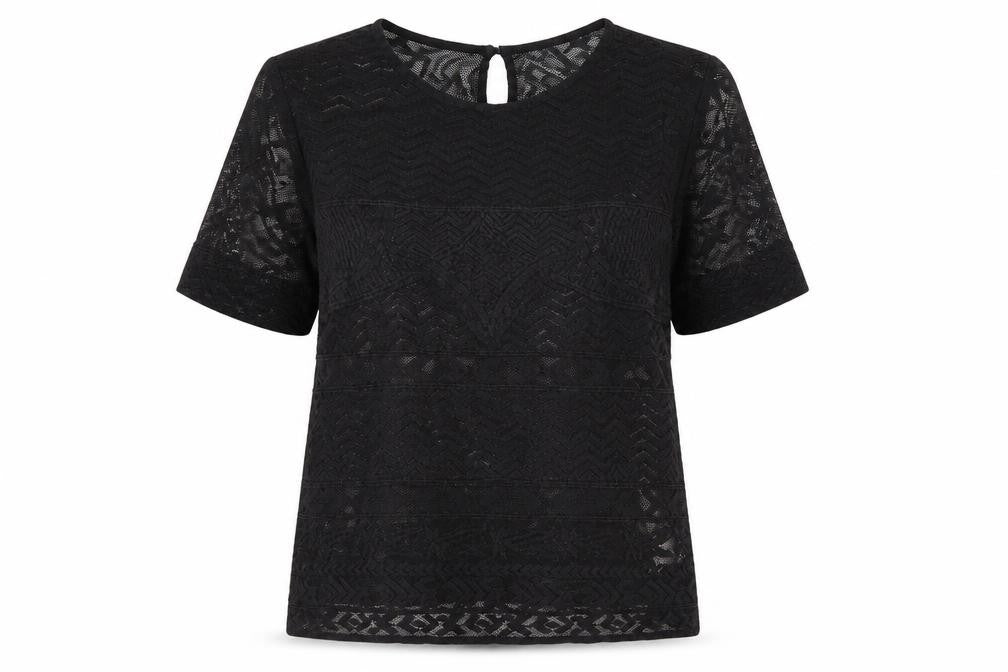 Falmer Heritage Womens Black   Basic T-Shirt Size 12