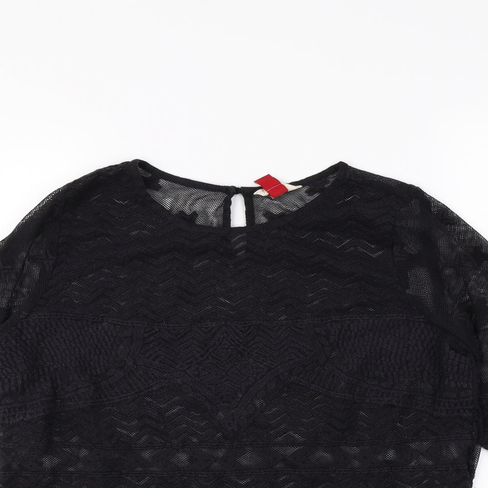 Falmer Heritage Womens Black   Basic T-Shirt Size 12