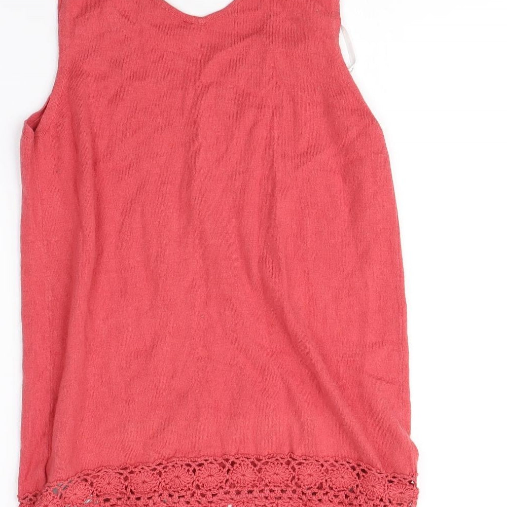 Dorothy Perkins Womens Ivory   Basic Tank Size 10