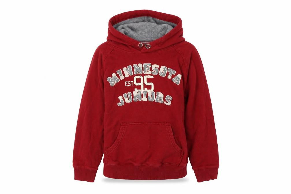 Rebel Boys Red   Pullover Hoodie Size 5-6 Years