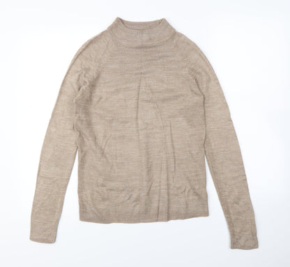 Additional front view of Atmosphere women’s brown jumper, size UK 8
