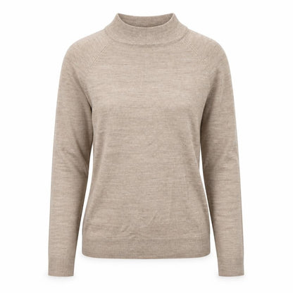Front view of Atmosphere women’s brown jumper, size UK 8