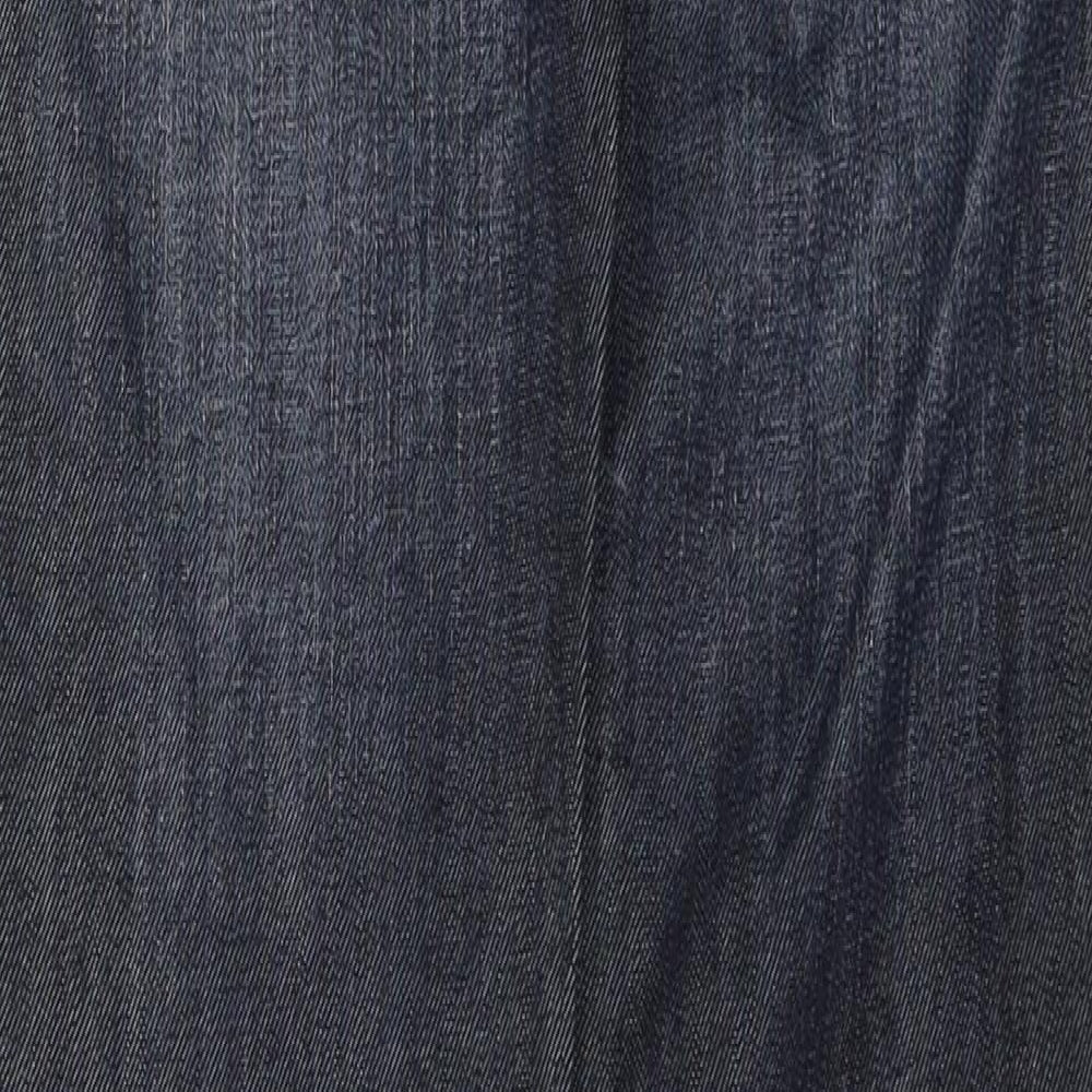 Sciapai Womens Blue  Denim Straight Jeans Size S L31 in
