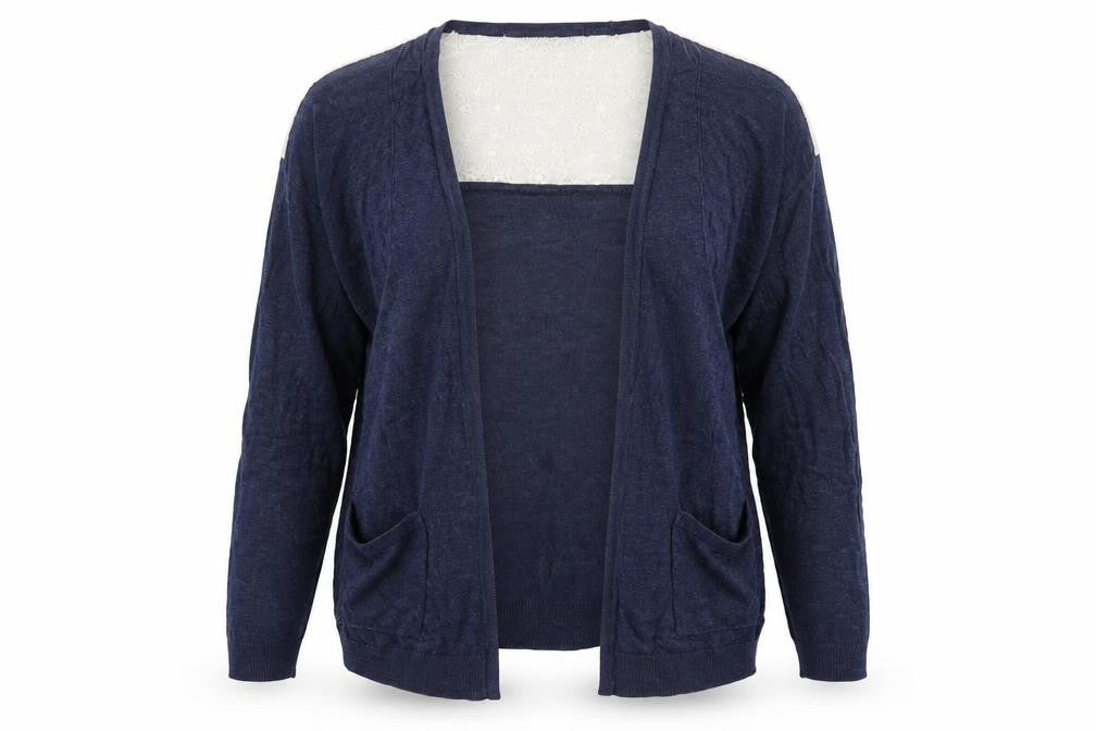 TU Womens Blue   Cardigan Jumper Size 10