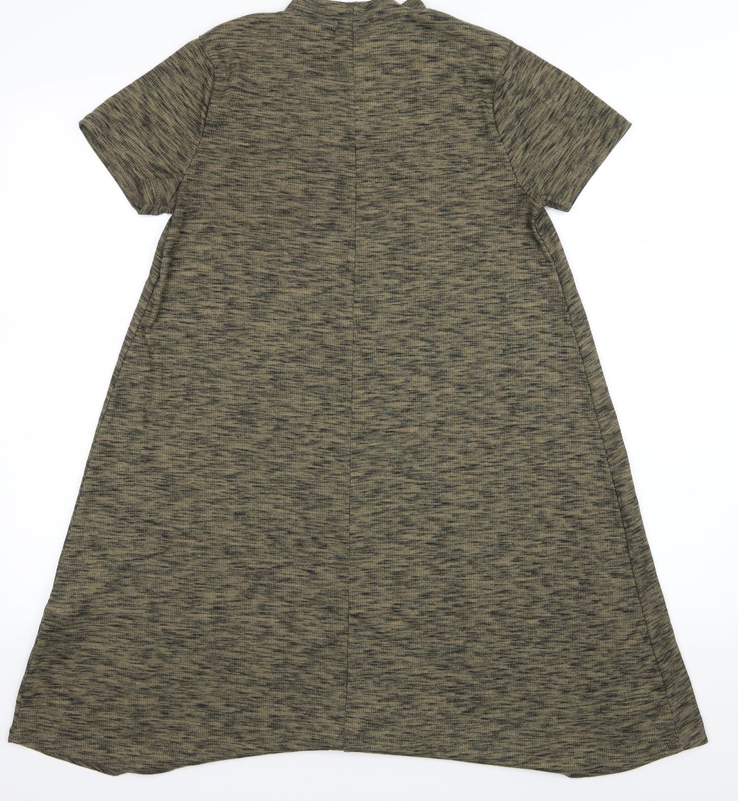 New Look Womens Green   Shirt Dress  Size 8