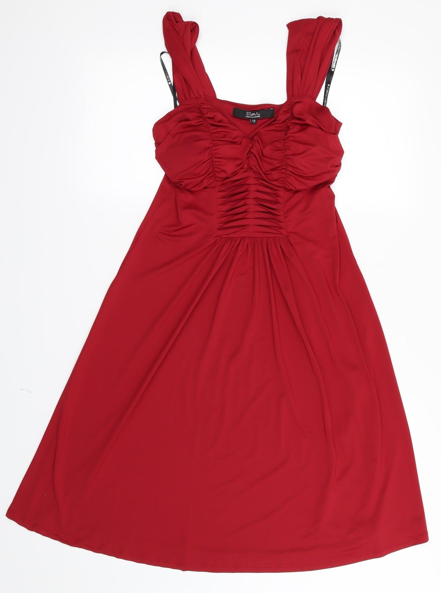 Star Womens Red   A-Line  Size 10