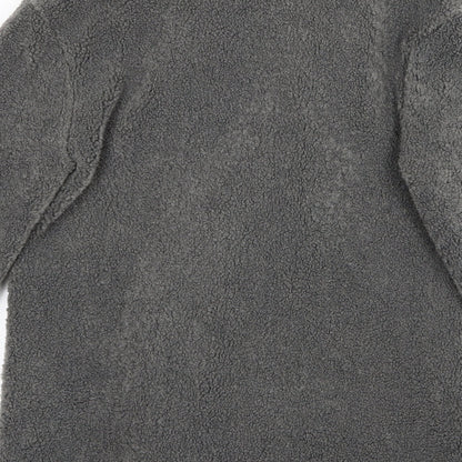 Brand and care label for Select women’s grey overcoat coat, size UK 6