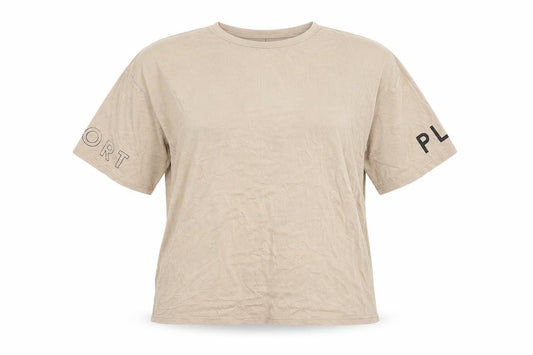 PRETTYLITTLETHING Womens Brown   Basic T-Shirt Size 12