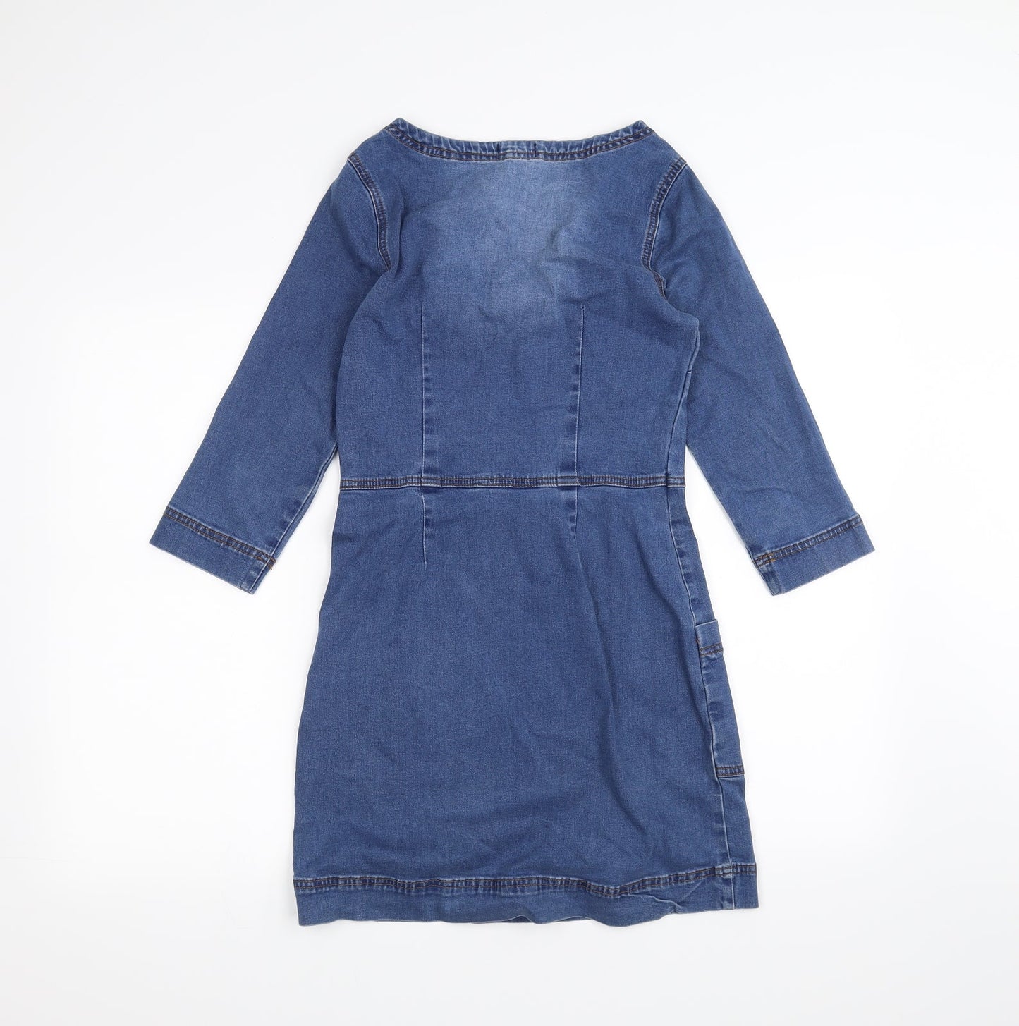 /denim Womens Blue   A-Line  Size 8
