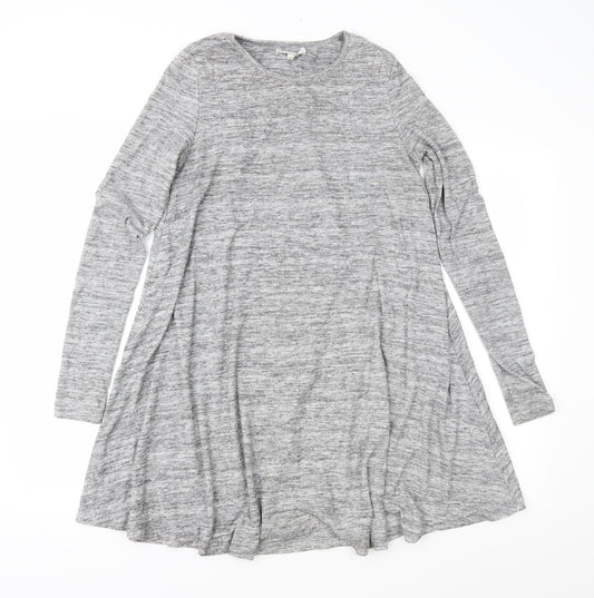 Glamorous Womens Grey  Jersey A-Line  Size 10