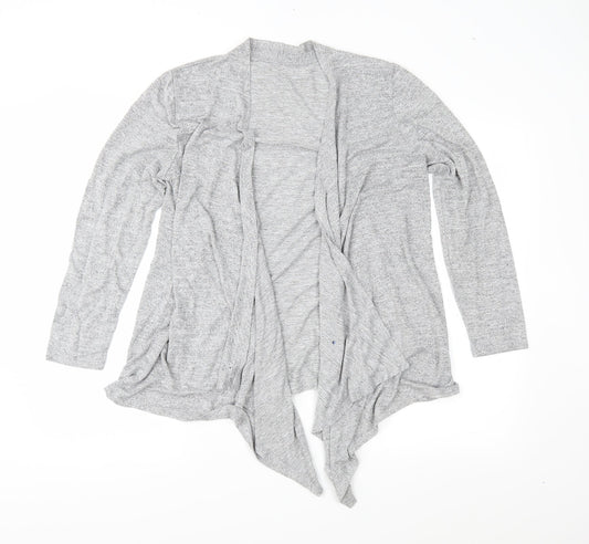 Dorothy Perkins Womens Grey  Knit Cardigan Jumper Size 16