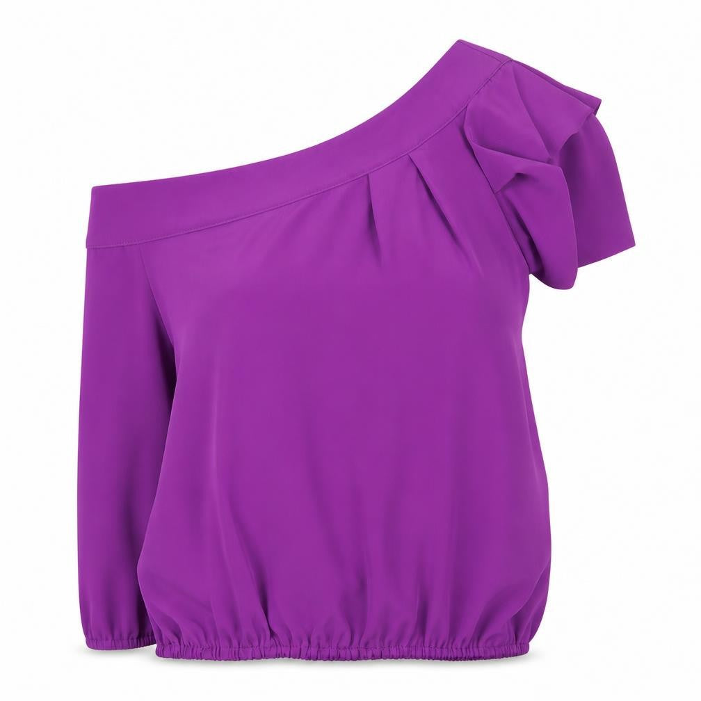 River Island Womens Purple   Basic Blouse Size 10