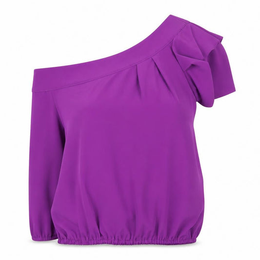 River Island Womens Purple   Basic Blouse Size 10