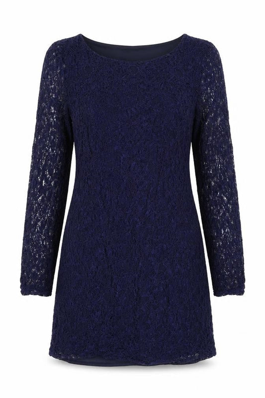 F&F Womens Blue  Lace A-Line  Size 10