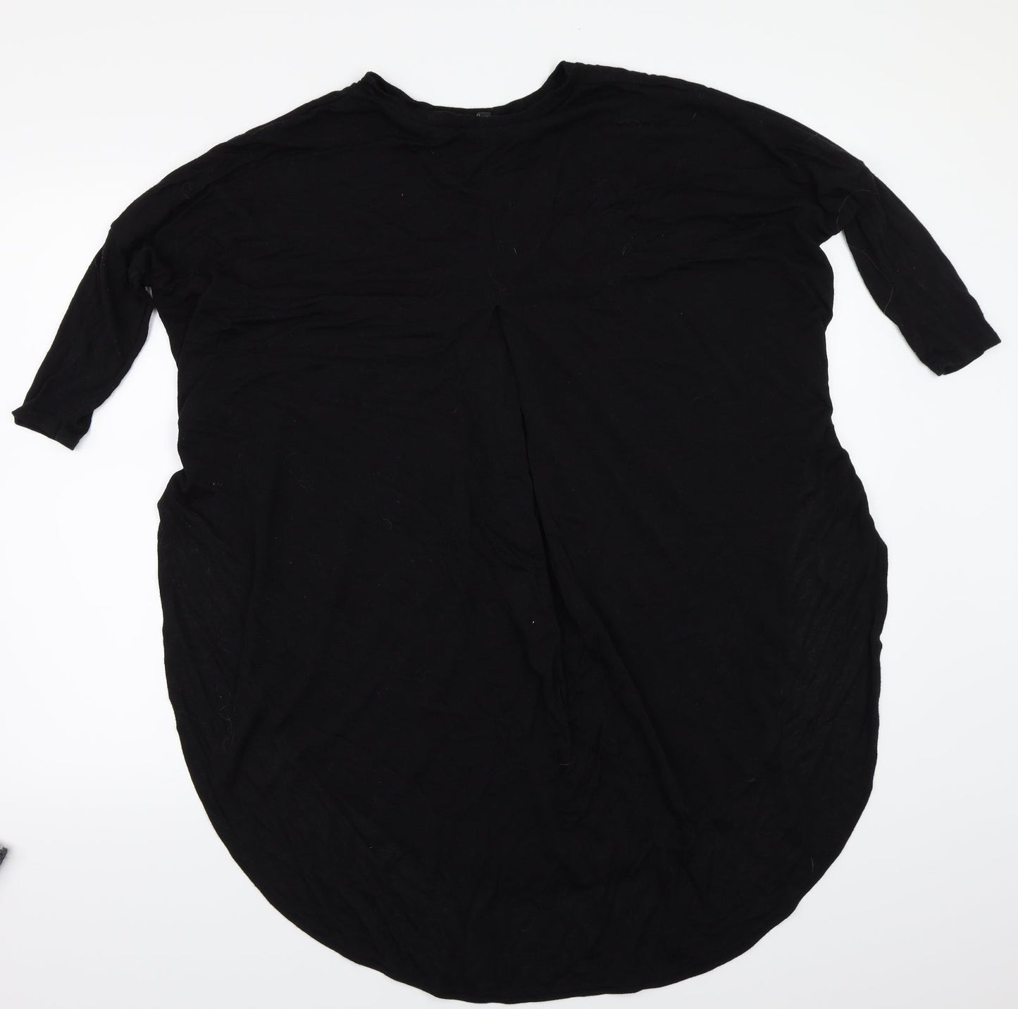 River Island Womens Black   Basic T-Shirt Size 8