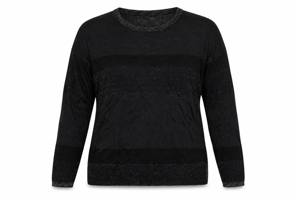 Next Level Womens Black   Pullover Sweatshirt Size 12