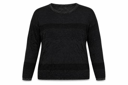 Next Level Womens Black   Pullover Sweatshirt Size 12