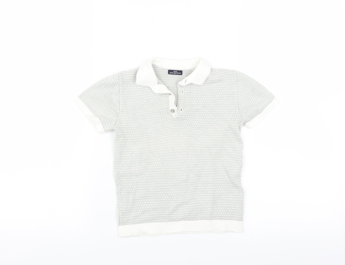 NEXT Boys Grey   Basic Polo Size 2-3 Years