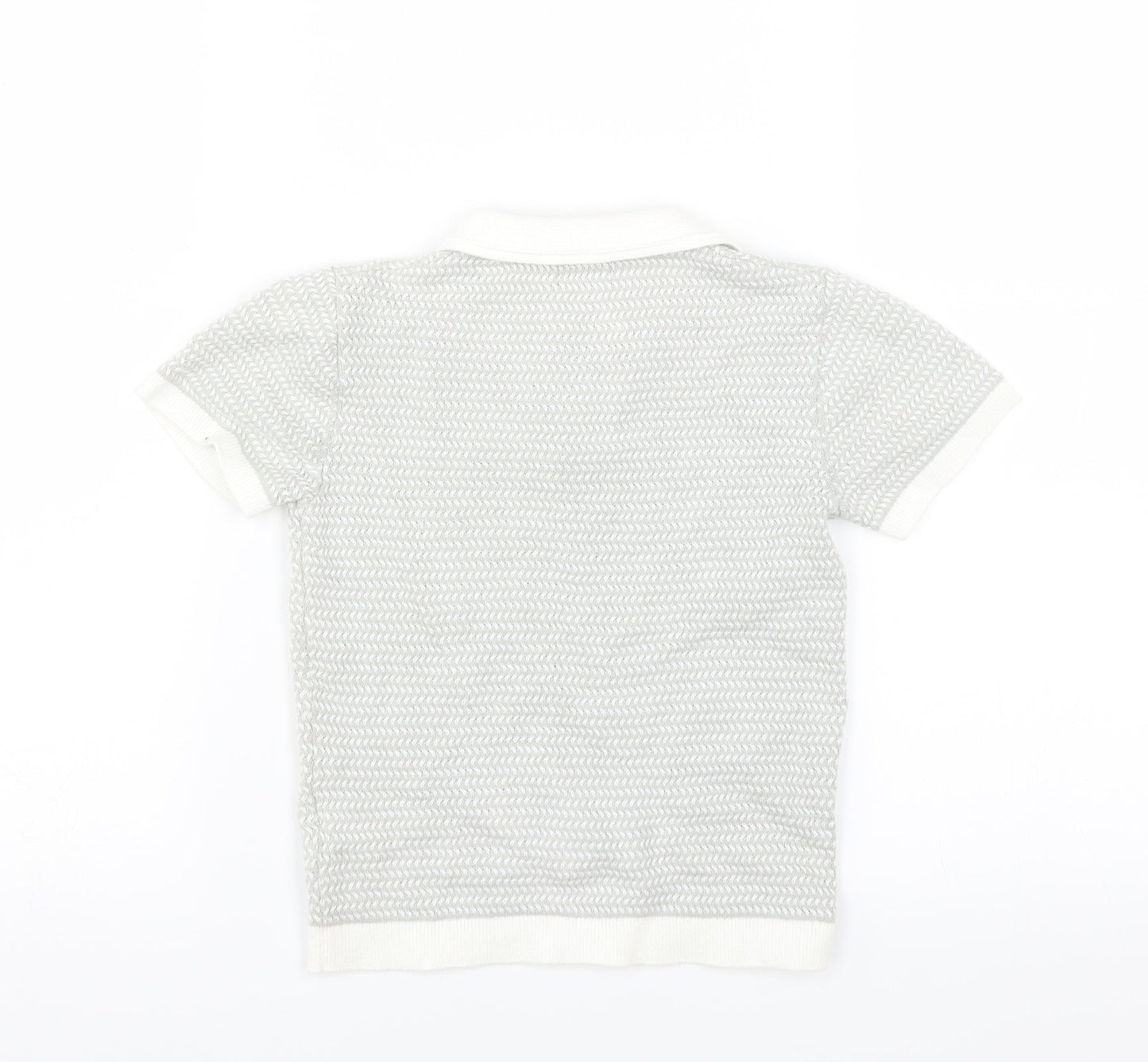 NEXT Boys Grey   Basic Polo Size 2-3 Years