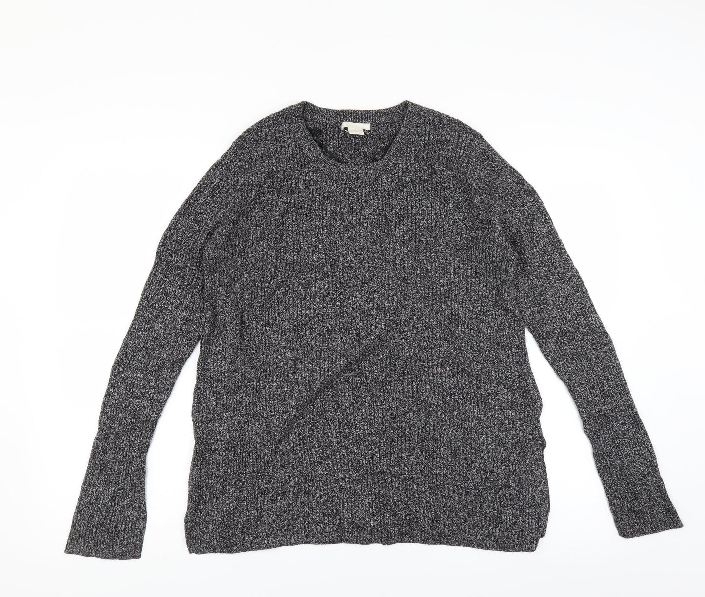 H&M Womens Grey   Pullover Jumper Size L