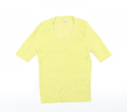 River Island Womens Yellow   Pullover Jumper Size 12