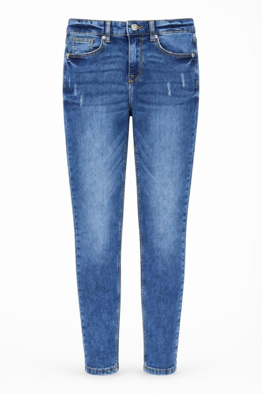 Sinsay Womens Blue  Denim Skinny Jeans Size 8 L27 in