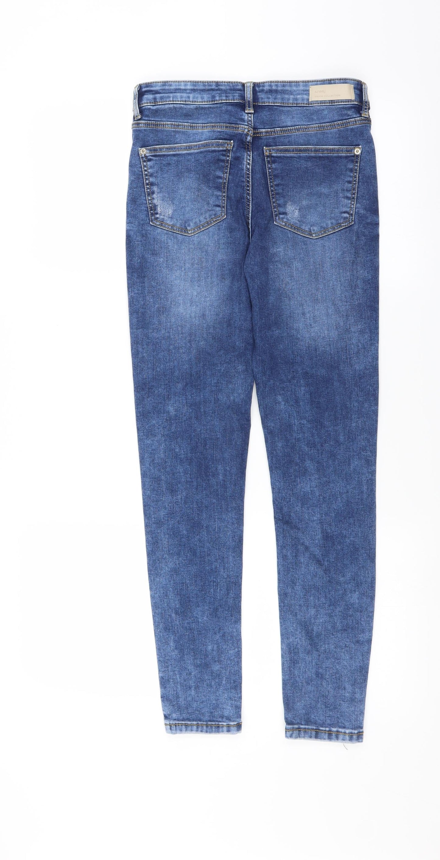 Sinsay Womens Blue  Denim Skinny Jeans Size 8 L27 in