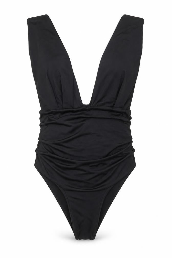 Vestidos Womens Black   Bodysuit One-Piece Size M