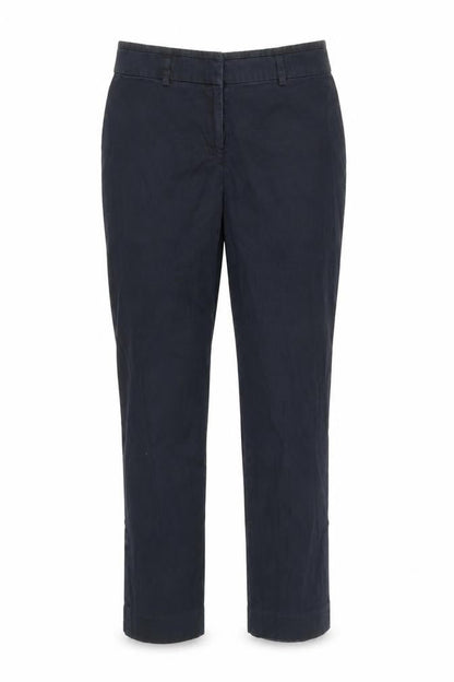 Front view of The Collection women’s black trousers, size UK 10, 22-inch leg