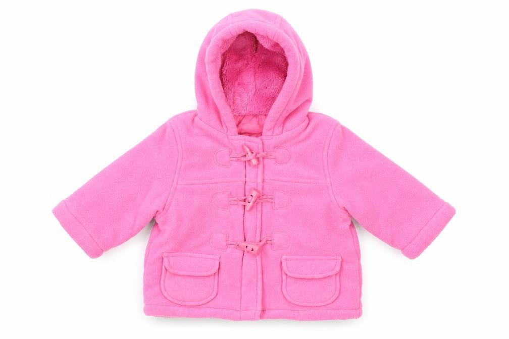 Marks & Spencer Girls Pink   Basic Coat Coat Size 6-9 Months