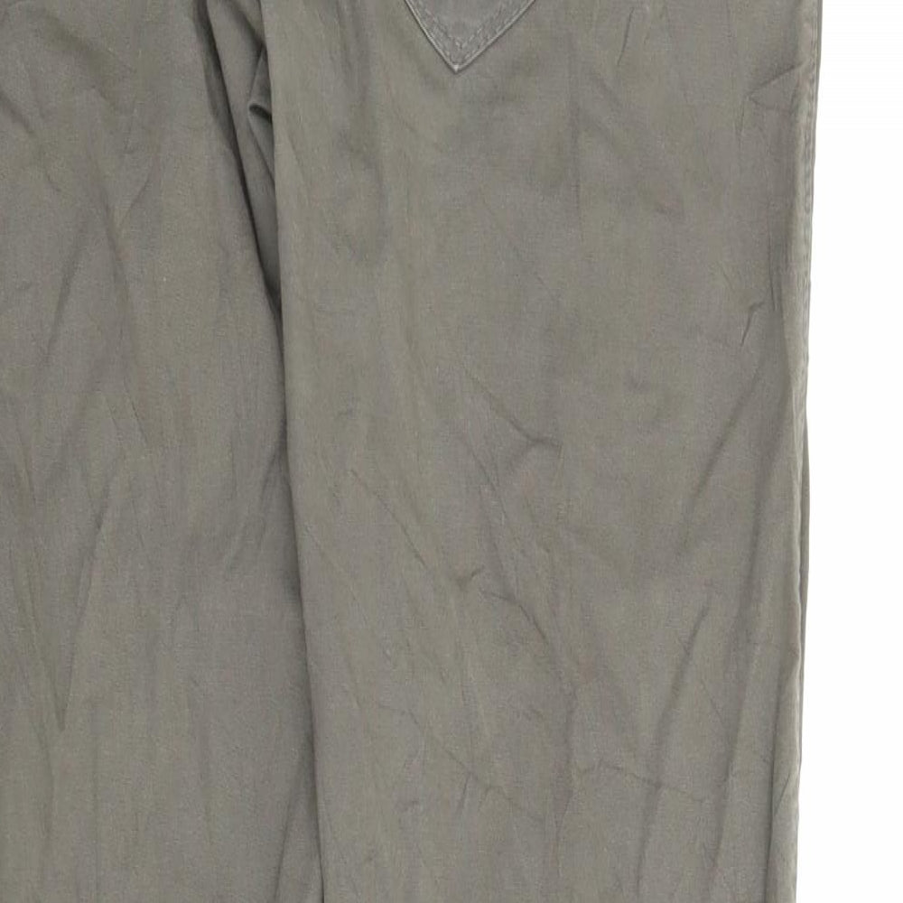 Preworn Womens Green   Pedal Pusher Trousers Size M L25 in
