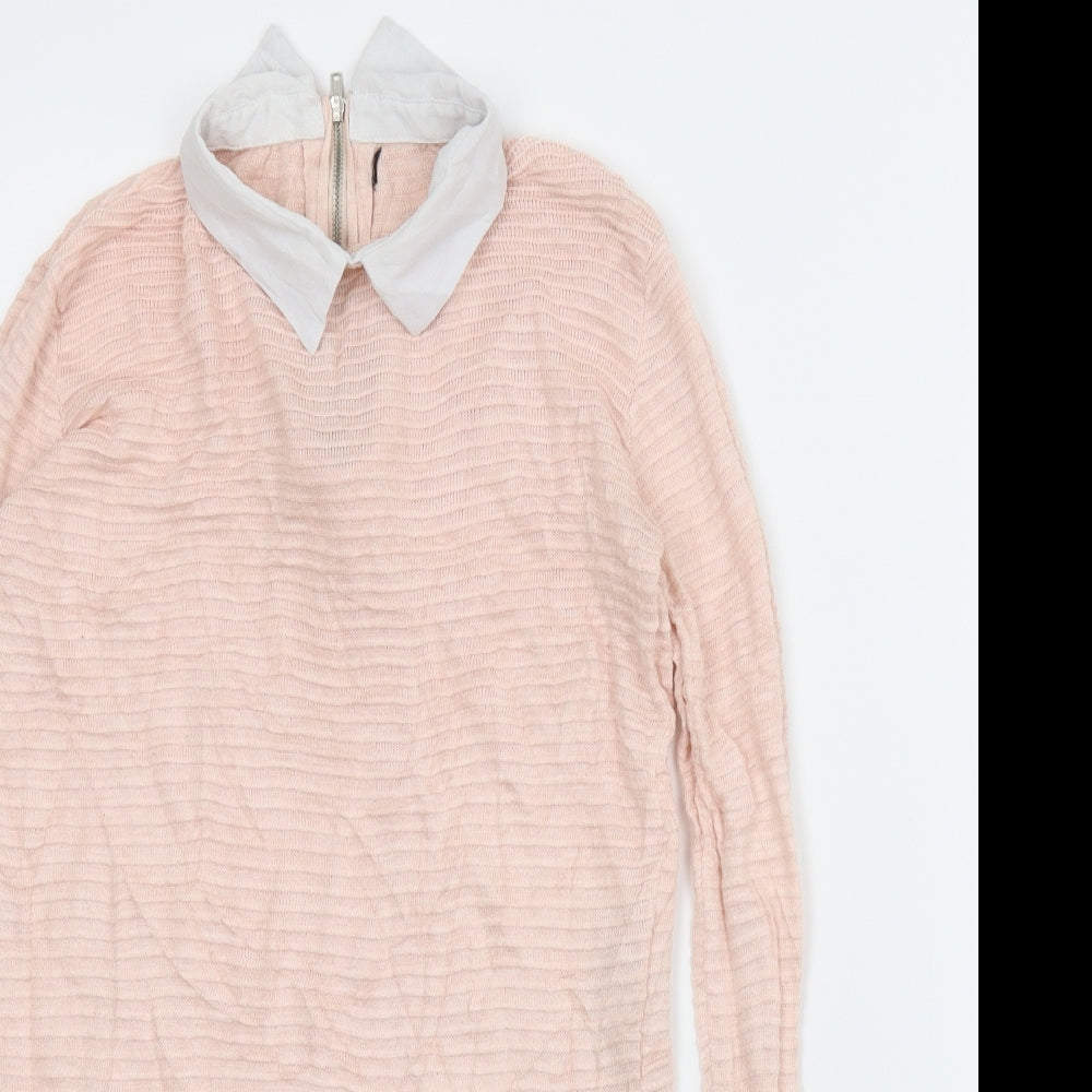 Atmosphere Womens Pink   Basic Blouse Size 6