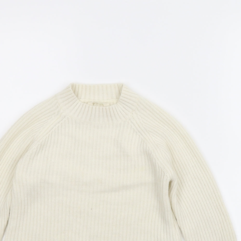 Candy Couture Girls Beige   Pullover Jumper Size 9 Years  - Cropped