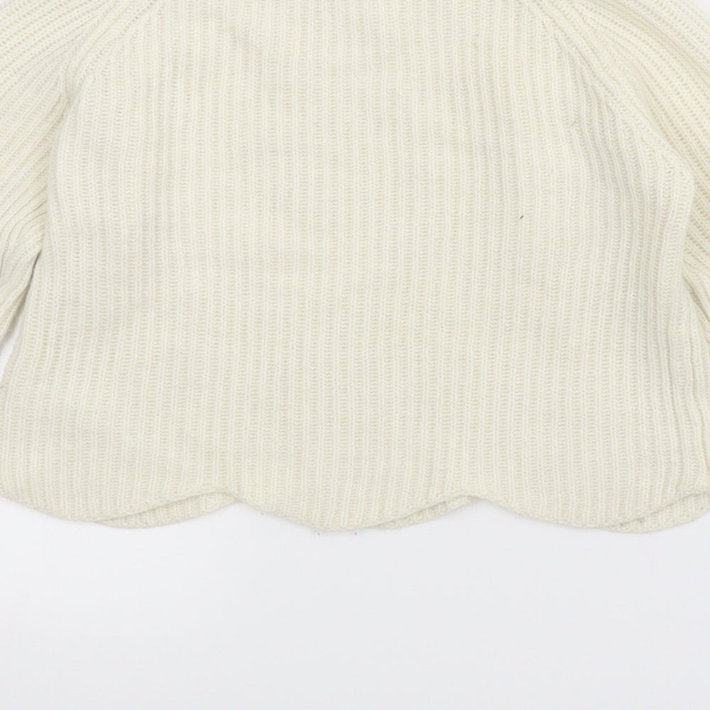 Candy Couture Girls Beige   Pullover Jumper Size 9 Years  - Cropped