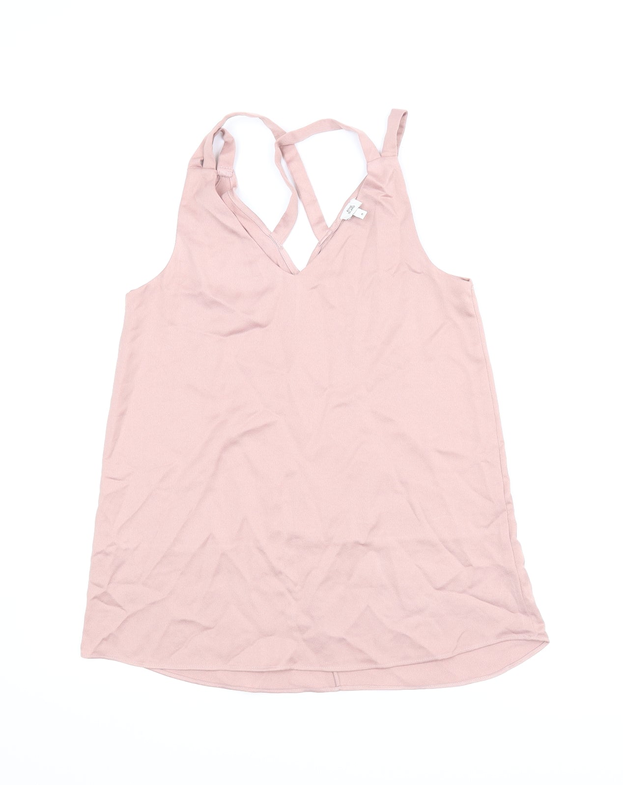 River Island Womens Pink   Basic Blouse Size 8