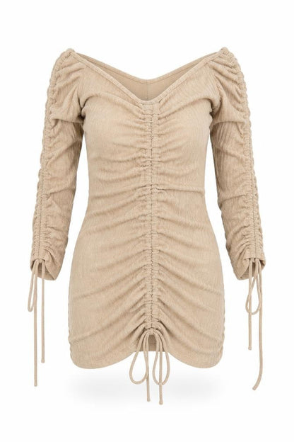 Womens Beige   Bodycon  Size S