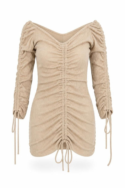 Womens Beige   Bodycon  Size S