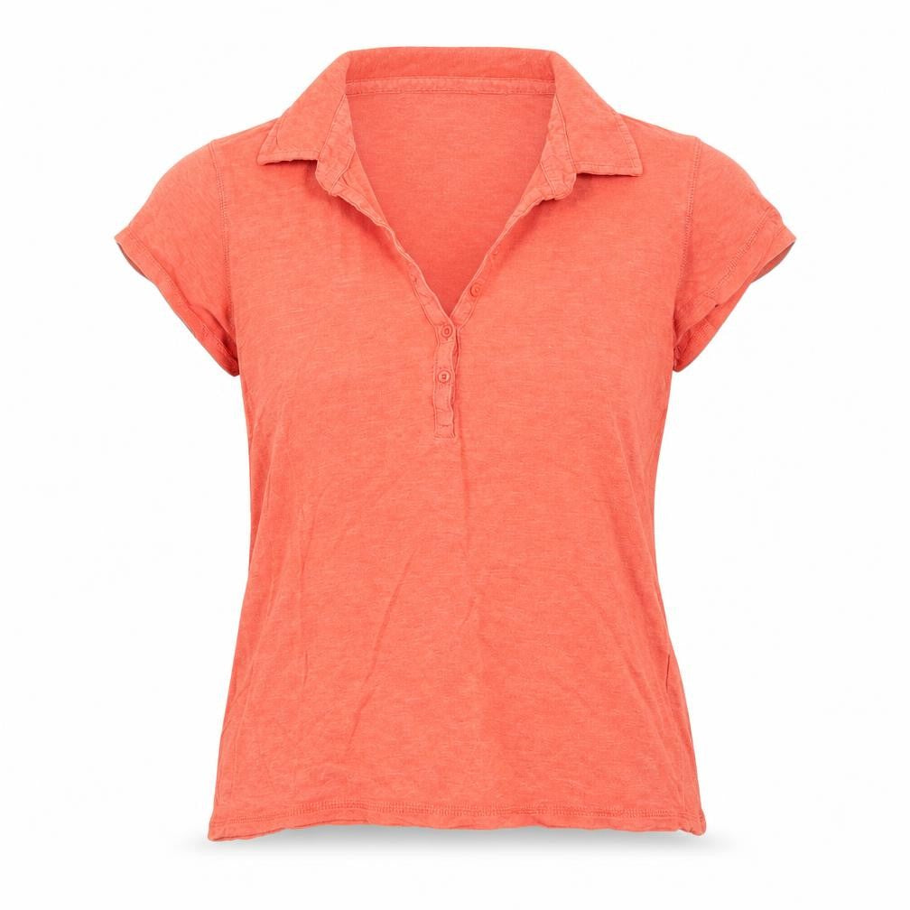 Topshop Womens Orange   Basic T-Shirt Size 14